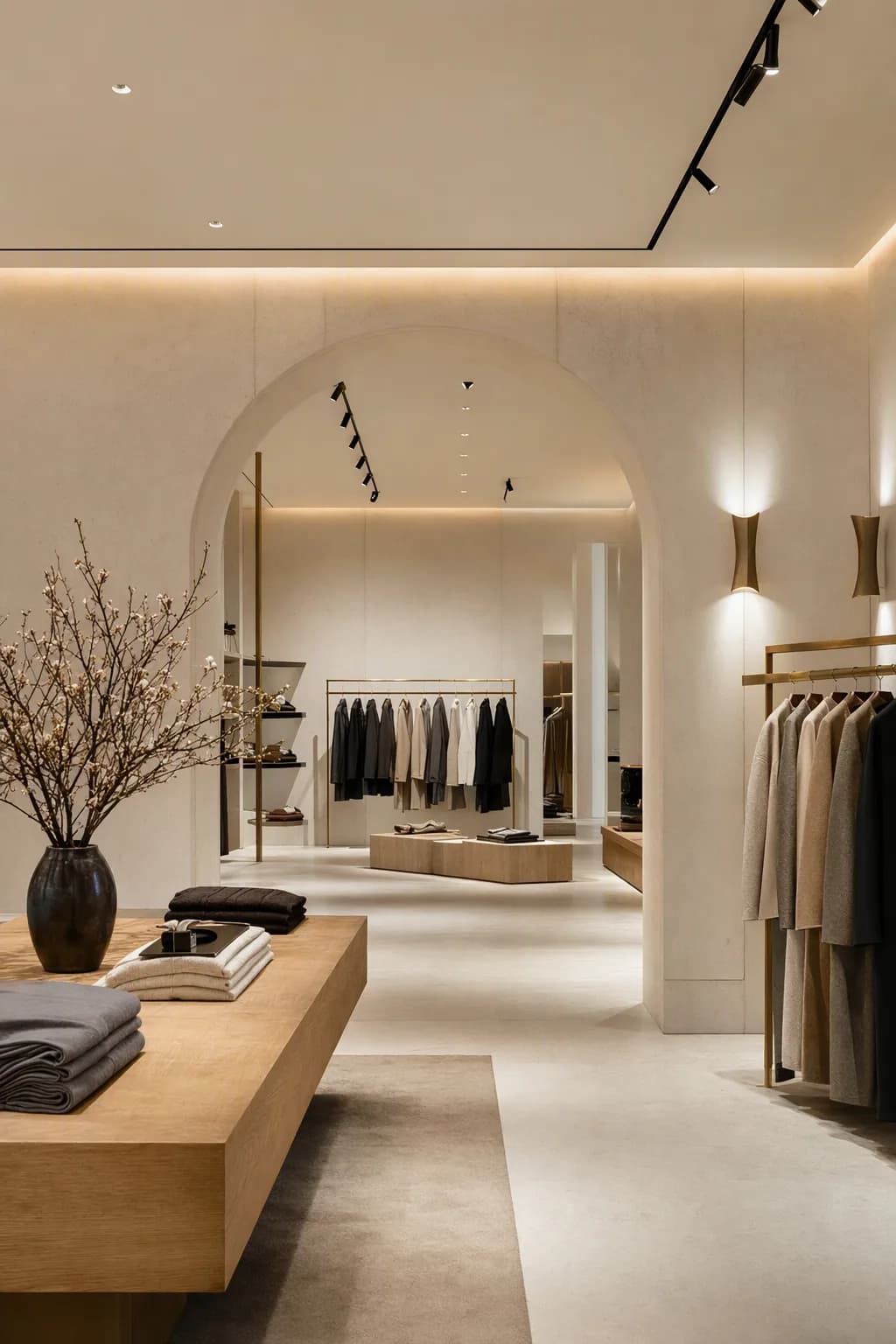 Quiet-Luxury Boutique (KI-generiert)