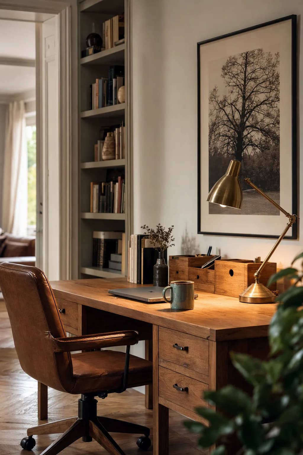 Home-Office von Yannik (KI-generiert)