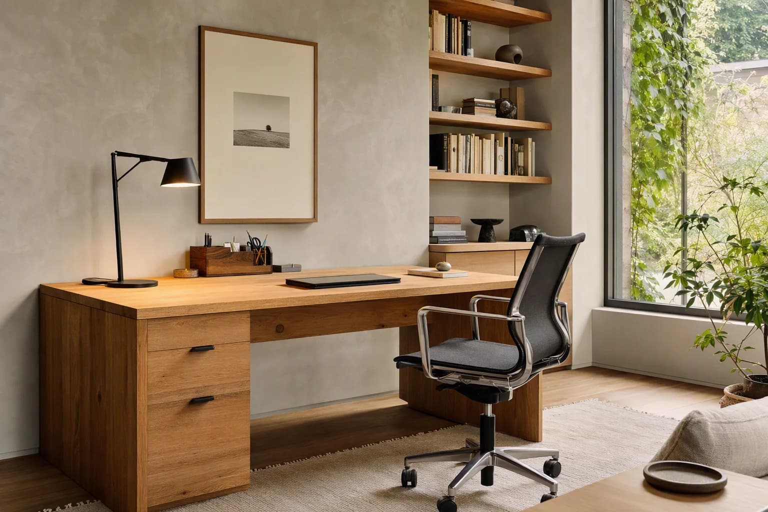 Industrial Loft Wohnstil (KI-generiert)
